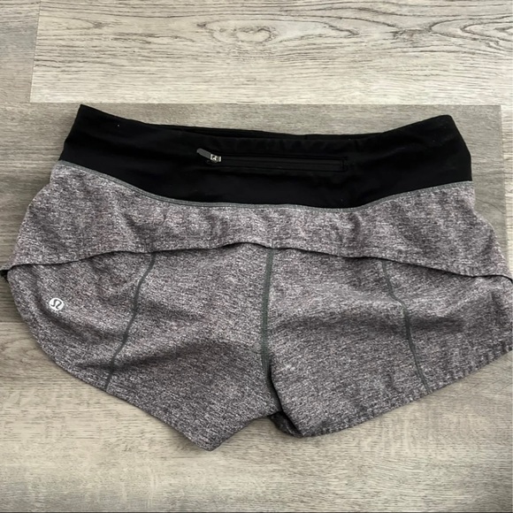 Two pairs of Lululemon Speed Up shorts 6 - Picture 3 of 5